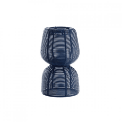 Light & Living Teelichthalter Aroha blau 20 cm