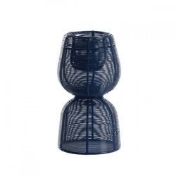 Light & Living Teelichthalter Aroha blau 24 cm