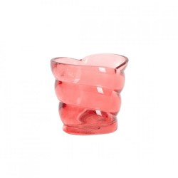 Light & Living Teelichthalter „Malea“, rot, 10 cm