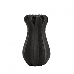 Light and Living Vase Abajo mattschwarz 25 cm