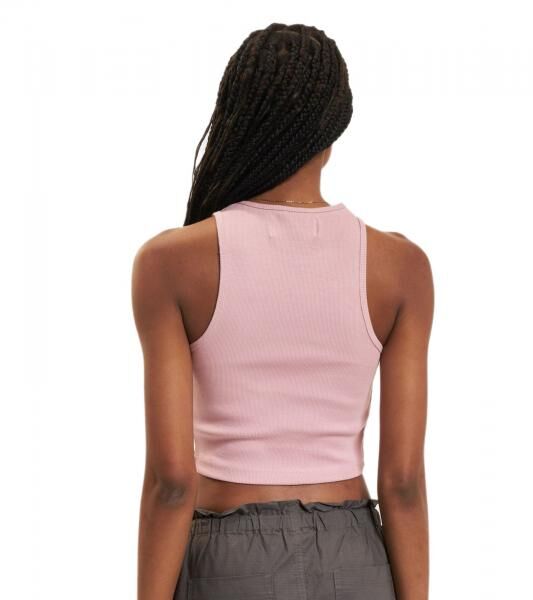 Low Lights Studios Basic Crop Top rosa