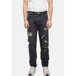moderne 2Y Premium Herren Jeans Stretch Taschen mit Baumwolle Schwarz