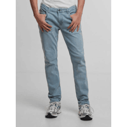 moderne DEF Herren Jeans Slim Fit Stretch Taschen mit Baumwolle Blau