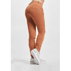 moderne Freddy Damen Jeans Skinny Fit Braun