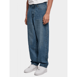 moderne URBAN CLASSICS Herren Jeans 150 g/m² mit Baumwolle Blau