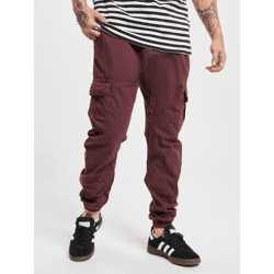 Modern Urban Classics Men's Jeans Pockets, 320 g/m², with Cotton, Bordeaux Red