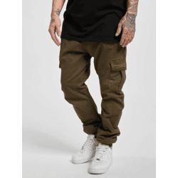 Modern URBAN CLASSICS Men's Jeans Pockets, 320 g/m², with Cotton, Brown