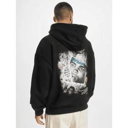 Modern MJ GONZALES Men's Hoodie with Large Hood, 460 g/m², Cotton Blend, Black