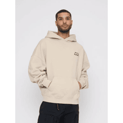moderner PEGADOR Herren Hoodie mit Baumwolle Beige