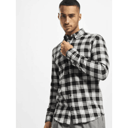 modernes Denim Project Herren Polo-Shirt mit Baumwolle Schwarz/Weiß