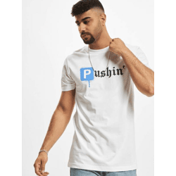 modernes Mister Tee Herren T-Shirt 200 g/m² mit Baumwolle Weiß