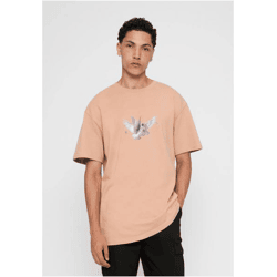 modernes Mister Tee Herren T-Shirt 240 g/m² mit Baumwolle Alt-Rosa