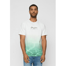 modernes Sean John Herren T-Shirt 250 g/m² mit Baumwolle Weiß
