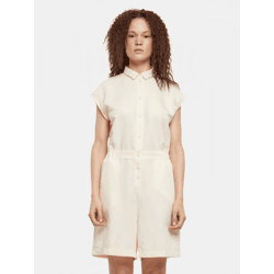 modisches Urban Classics Damen Kleid 188 g/m² Ecru-Weiß