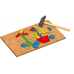 Nagelmosaik  - Kinderspiel