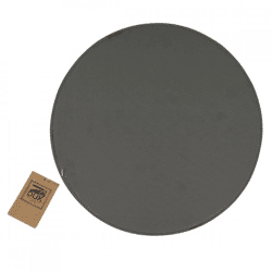 Platzdeckchen grau 28 cm