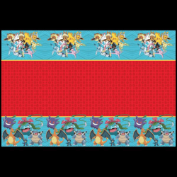 Pokemon - 1 Plastik Tischdecke 120 x 180 cm