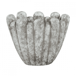 PTMD Blumentopf Minter M grau 36 cm