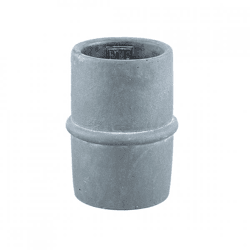 PTMD Blumentopf Werix M grau 17 cm