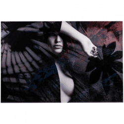 PTMD Glasmalerei Exclusive Art Shady Lady by Monk 150 x 100 cm