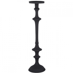 PTMD Kerzenhalter „Yourney“, rustikal, schwarz, 80 cm