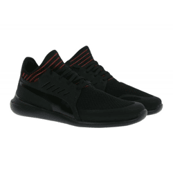 PUMA X Ferrari Sf Evo Cat Mace Unisex Sneaker mit Ferrari-Logo Motorsport-Schuhe 306228 01 Schwarz/Rot