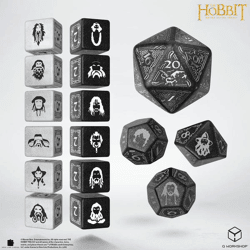 Q Workshop - Der Hobbit: TCG Würfelset: Umbral Hollow (16 Würfel)