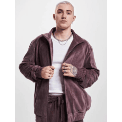 schlichte Sean John Herren Jacke mit Baumwolle Braun