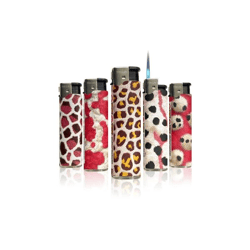 Soft Skin - Jet-Flame Motiv-Feuerzeug Sortiment - 50er Display