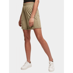 Summer Urban Classics Women's Loose-Fit Shorts, Casual Pants, 200 g/m², Beige