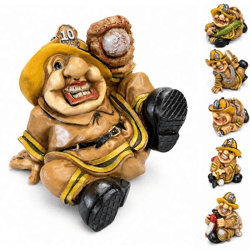 Spardose „Feuerwehrmann“, 15 cm, 6 verschiedene Motive