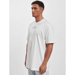 Sporty Dangerous DNGRS Men's Oversized T-Shirt, Cotton, White