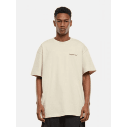 Sporty Forgotten Faces Men's Oversized T-Shirt, 240 g/m², with cotton, beige