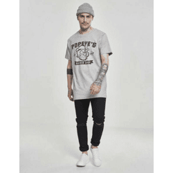 Sporty Merchcode Men's T-Shirt, 180 g/m², Cotton Blend, Gray