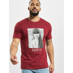 sportliches Mister Tee Herren T-Shirt 180 g/m² mit Baumwolle Rot