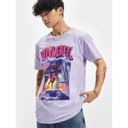 sportliches Mister Tee Herren T-Shirt 180 g/m² mit Baumwolle Violett