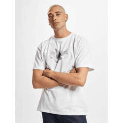 sportliches Mister Tee Herren T-Shirt 240 g/m² mit Baumwolle Weiß