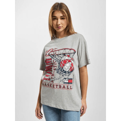 sportliches Tommy Jeans Damen T-Shirt mit Baumwolle Grau