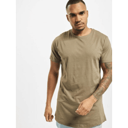 sportliches Urban Classics Herren T-Shirt Oversize 140 g/m² mit Baumwolle Khaki