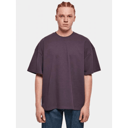 sportliches Urban Classics Herren T-Shirt Oversize 300 g/m² mit Baumwolle Violett