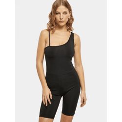 stilvolles Urban Classics Damen Kleid Stretch 230 g/m² Schwarz