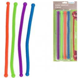 Super-Stretch-Anti-Stress-Seil 27 cm 4er-Set