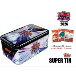 Topps Turbo Attax Formel 1 TC 2026 – SUPER TIN Greats of the Grid