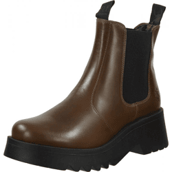 Trendige FLY London Stiefelette Schlupfschuhe für Damen P144789 005 Braun