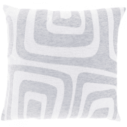 Unique Living Kissen „Dulce“, grau, 45 x 45 cm