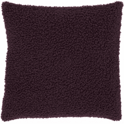 Unique Living Kissen Chico, dunkelviolett, 45 x 45 cm