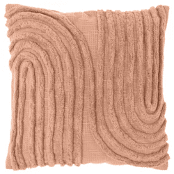Unique Living Kissen „Maeve“, sandfarben, 45 x 45 cm