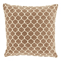 Unique Living Kissen „Miley“ taupe 45 x 45 cm