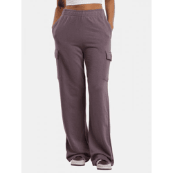 vielseitige Urban Classics Damen Hose Taschen 280 g/m² mit Baumwolle Violett