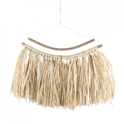 Wanddekoration Raffia Tutu 25 cm